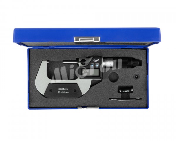 Микрометр МКЦ-  50 0,001 цифровой 2-кнопочный IP65 (25-50) Micron