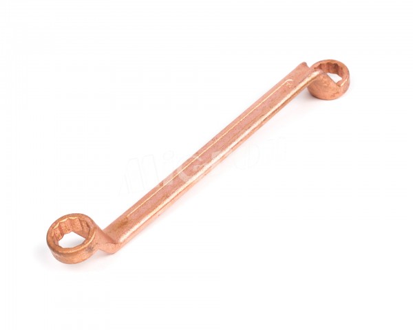 Ключ накид. двуст. 22x24 омедн.