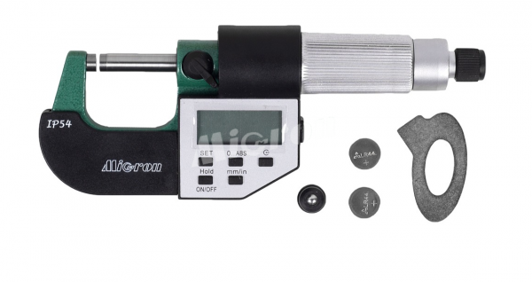 Микрометр МКЦ- 25 0,001 цифровой 2-кнопочный IP65 Micron