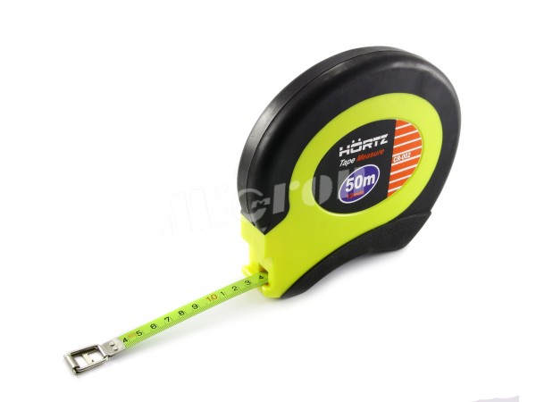 Рулетка 50м ширина 13мм закрытый корп. CR-002 (Л) HORTZ