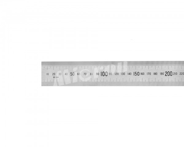 Линейка измерительная 1500х38х1.5мм металлическая Micron