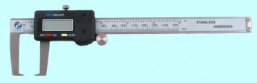 Штангенциркуль 0 - 200 (0,01) электронный для наружных канавок H-50мм "CNIC" (116-325) нерж. сталь