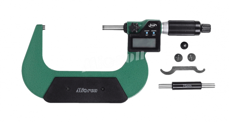 Микрометр МКЦ- 100 0,001 цифровой 2-кнопочный IP65 Micron