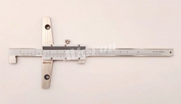 Штангенглубиномер ШГ- 150 0,02 с толщиномером Micron