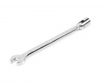 Ключ комбинированный торцевой шарнирный удлиненный  8х8 хром. HORTZ