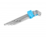 Набор ключей шестигранных удлиненных Т10-Т50 ( 9шт) Torx HORTZ