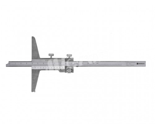 Штангенглубиномер ШГ- 150 0,02 с микроподачей 040201015 Norgau