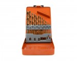 Набор сверл   1,5-6,5 13 шт. Р6М5К5 (HSS-Co5) металлический кейс HOR