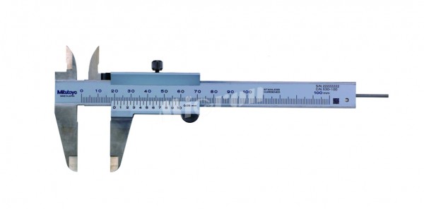 Штангенциркуль ШЦ-1-100 0,05 хромированный 530-100 Mitutoyo