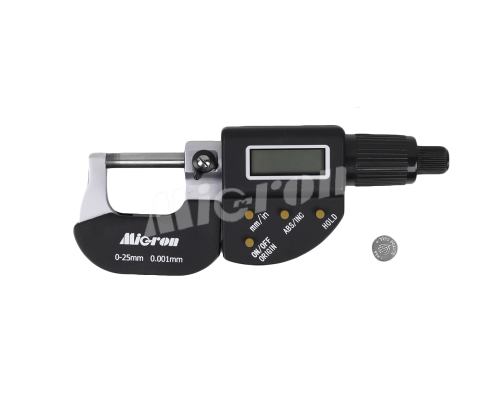Микрометр гладкий МКЦ-  25 0,001 электр. 4-кн. МИК