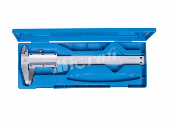 Штангенциркуль ШЦ-1-150 0.05 ТВ/СПЛАВ. губ. ЧИЗ