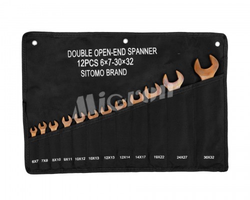 Набор ключей гаеч.двуст. 12шт. (6-32) омедн. SIT