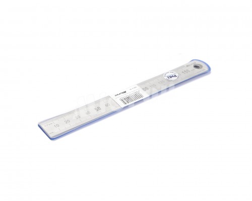 Линейка измерительная  150х19мм металлическая  Micron