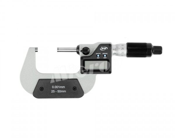Микрометр МКЦ-  50 0,001 цифровой 2-кнопочный IP65 (25-50) Micron