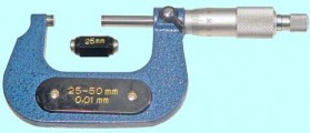 Микрометр Гладкий МК- 50 25- 50 мм (0,01) кл.т.1 тв.сплав "CNIC" (400-110)
