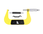 Микрометр гладкий МК- 125 0,01 желт. скоба КЛБ