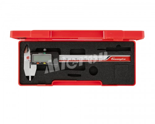 Штангенциркуль д/канавок и пазов ШЦЦСМ-150 0,01 (0-150/5-150) электр. для измерения ширины канавки 112-661 Guanglu
