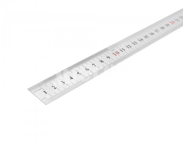 Линейка измерительная метал. 1000х35 дв шк (госреестр № 74468-19) КЛБ*