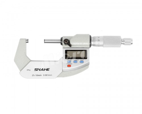 Микрометр МКЦ-  50 0,001 электр. IP65  SHAHE