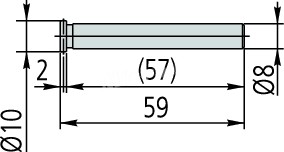 Щуп D10,LH600 дисковый 12AAF671 Mitutoyo