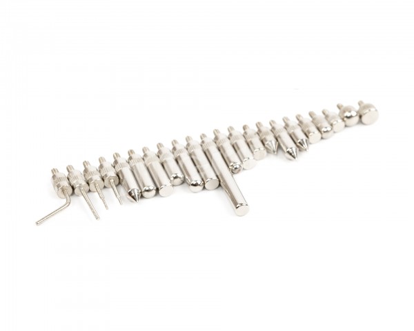 Набор наконечников для индикаторов М25 (22 шт) КЛБ