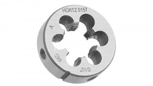 Плашка тр.цил. G 1/2" 9ХС HORTZ