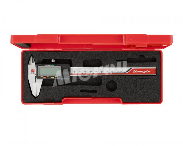 Штангенциркуль ШЦЦ-1-150 0,01 цифровой с ножевидными губками 111-641 Guanglu