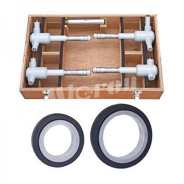 Набор нутром. микром.3-точ.  50-100 0,005 (4шт) у/к с удлинит. Type 2 Holtest 368-993 Mitutoyo