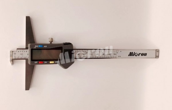 Штангенглубиномер ШГЦ- 150 0.01 электронный с толщиномером Micron