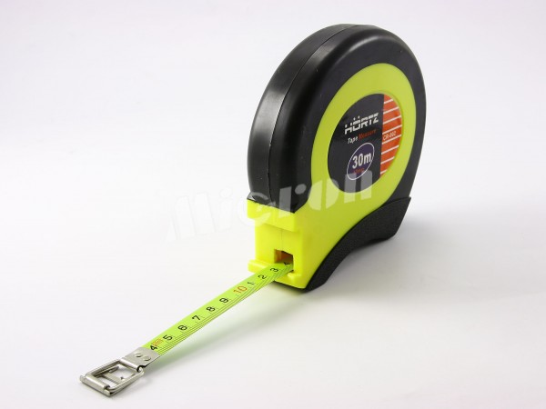 Рулетка 30м ширина 13мм закрытый корп. CR-002 HORTZ