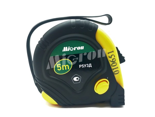 Рулетка   5м с держателем, обрезиненная кл.3 Р5УЗД Micron