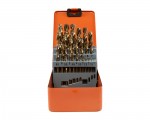 Набор сверл   1-13 25 шт. Р6М5К5 (HSS-Co5) металлический кейс HOR