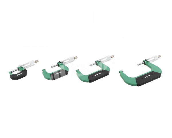 Набор микрометров МК 0 - 100 0,01 (0-100) 4 штуки Micron
