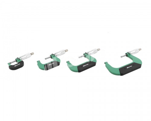 Набор микрометров МК 0 - 100 0,01 (0-100) 4 штуки Micron