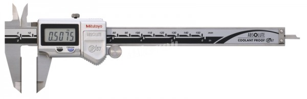 Штангенциркуль ШЦЦТ-1-150/6" 0,01/0,0005" электр. с тв.сплав. губ. IP67 500-733-10 Mitutoyo