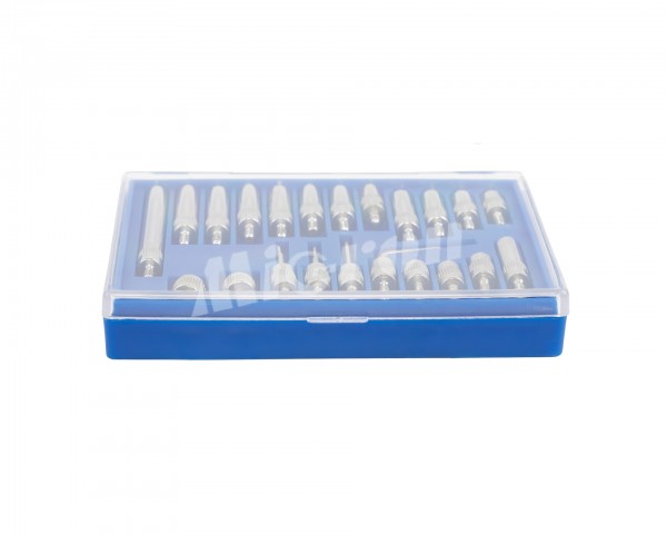 Набор наконечников для индикаторов М25 (22 шт) КЛБ