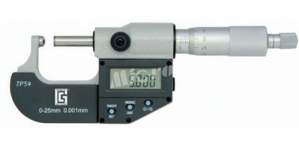 Микрометр спец. электр. МКД1Ц 201-313J 50-75мм; 0,001мм ГЦ ТУЛЗ (Гос.№54206-13)