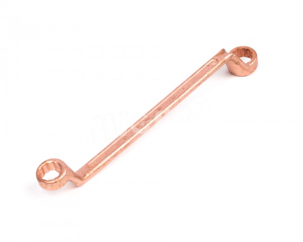 Ключ накид. двуст. 16x17 омедн.