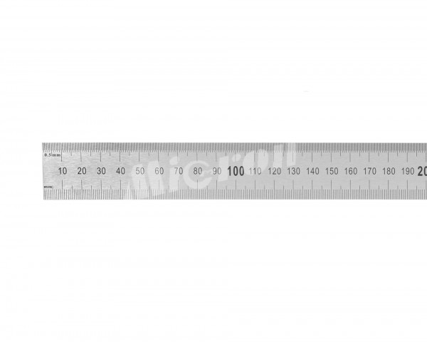 Линейка измерительная 500х30мм металлическая Micron