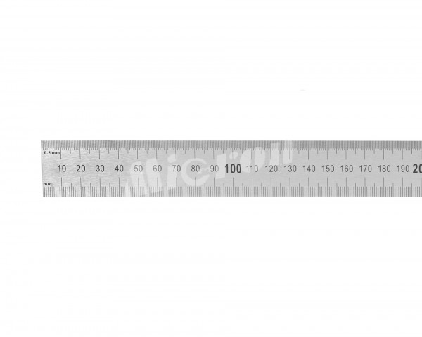 Линейка измерительная  500х30мм металлическая МИК