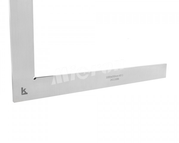 Угольник поверочный УП- 1000*630 кл.1  КЛБ