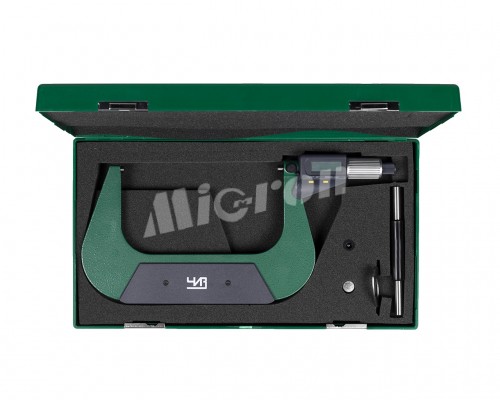 Микрометр гладкий МКЦ- 125 0,001 электр. 2-кн.IP54 ЧИЗ