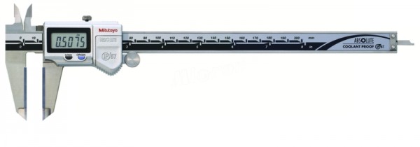 Штангенциркуль ШЦЦТ-1-200/8" 0,01/0,0005" электр. с твердосплавными губками ABS 500-734-10 Mitutoyo