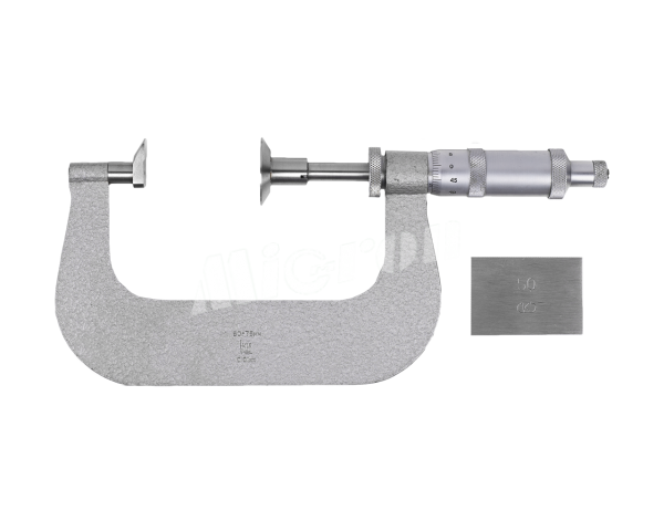 Микрометр зубомерный МЗ- 75 0,01 с усеченной пяткой кл.т.2 КировИнструмент