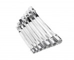 Набор ключей торц. шарнирных двуст.7(8-22)хром HORTZ