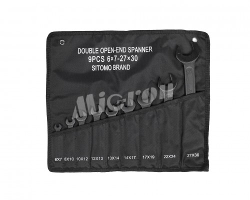 Набор ключей гаеч.двуст. 9шт. (6-30) SIT