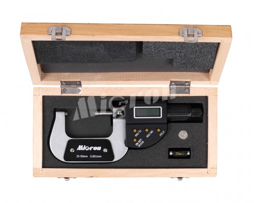 Микрометр МКЦ-  50 0,001 цифровой 4-кнопочный IP54 Micron