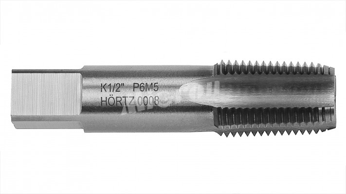 Метчик K  1/2" м/р Р6М5 HORTZ