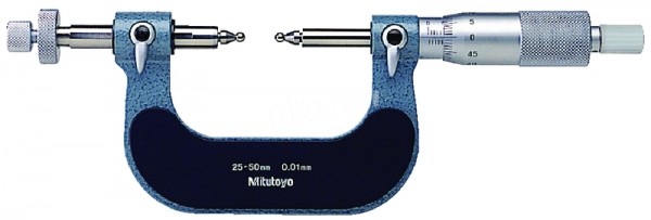 Микрометр д/измер.зубьев шестерен- 25 0,01 124-173 Mitutoyo