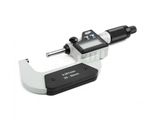Микрометр МКЦ-  50 0,001 цифровой 2-кнопочный IP65 (25-50) Micron